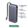 UGREEN PB536 45W 20000mAh Power Bank with Built-in Cable