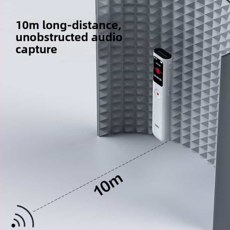 Deli MP305 Powerful Digital Voice Recorder - 8GB