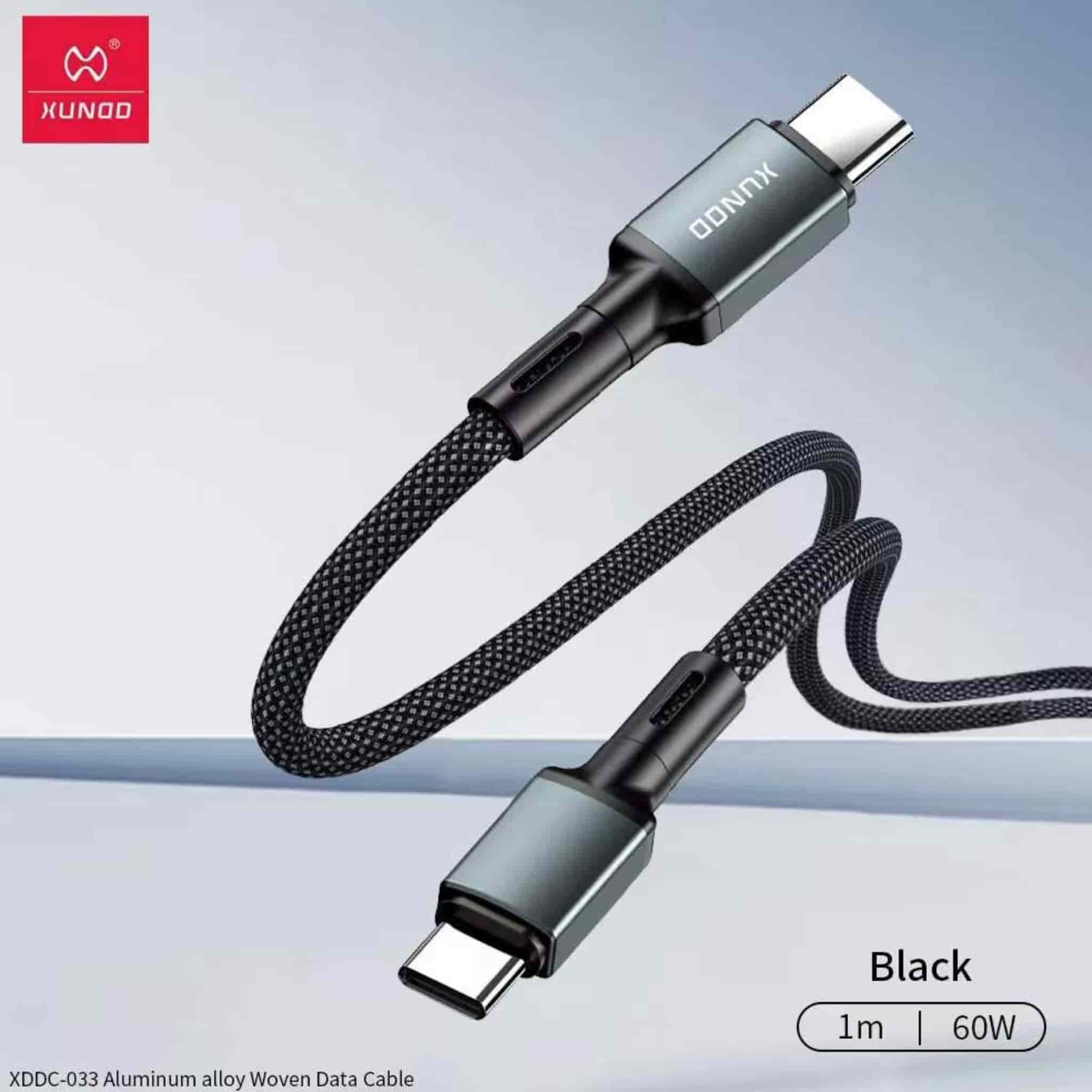 Xundd Xddc-033 60W Type-C To Type-C Fast Charging Cable - 1M