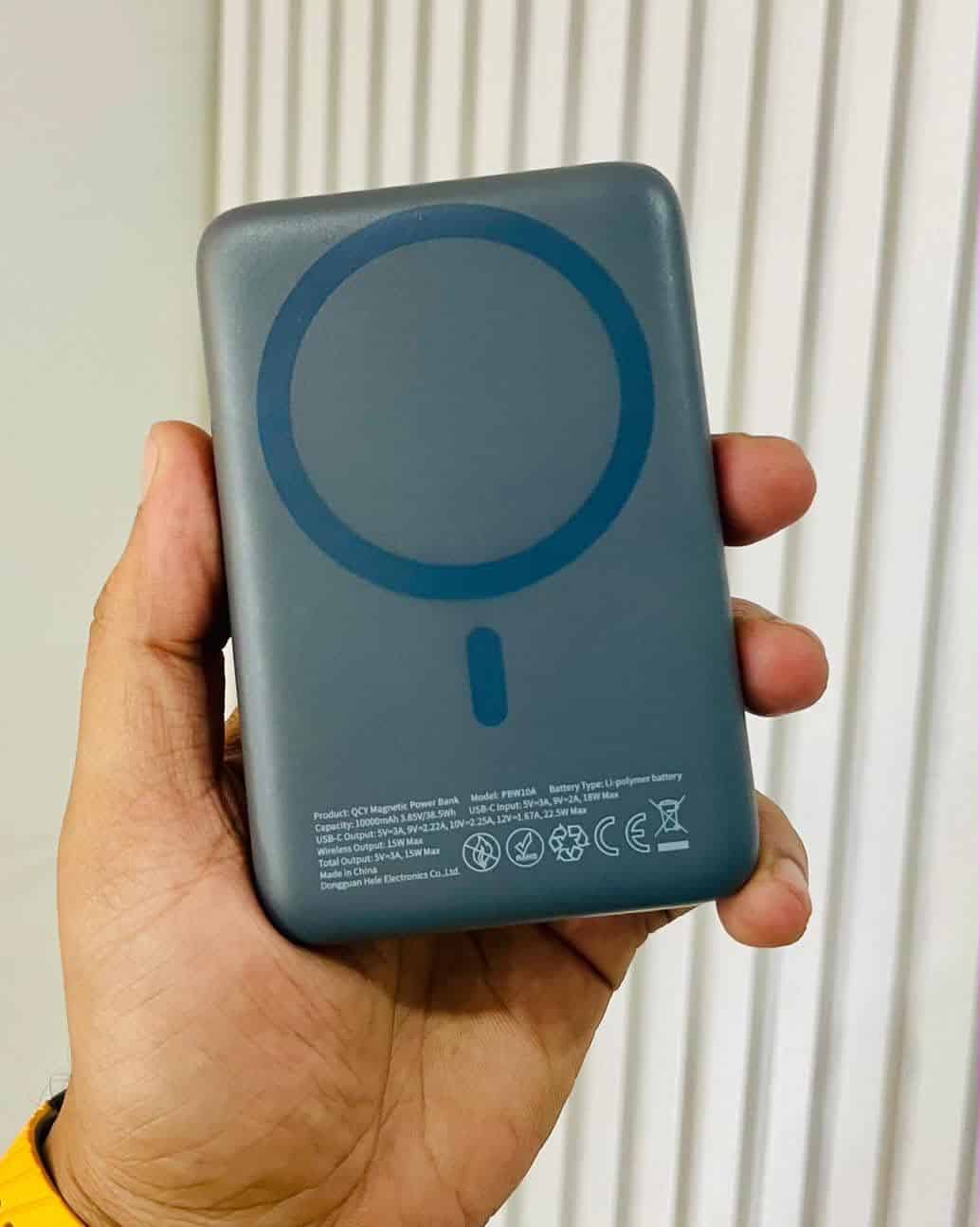 QCY PBW10A Magnetic Wireless Power Bank - 10000mAh