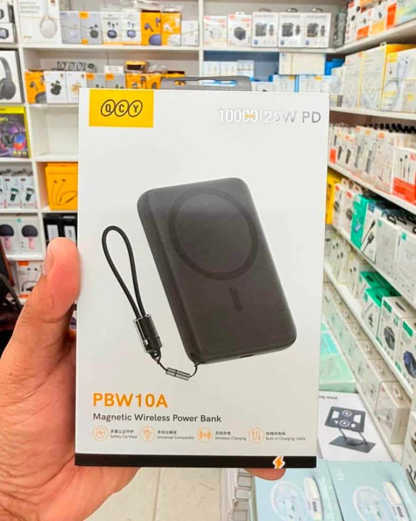 QCY PBW10A Magnetic Wireless Power Bank - 10000mAh