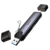 Hoco HB56A OTG USB-A / Lightning to SD, TF, USB2.0 Portable Card Reader