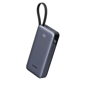 UGREEN PB536 45W 20000mAh Power Bank with Built-in Cable