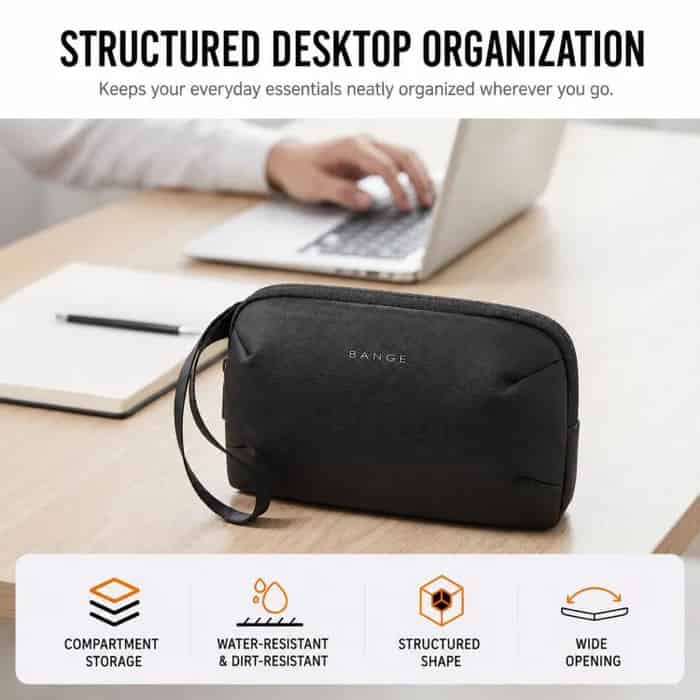 BANGE BG-7918 Electronic Organizer Travel Accessories Pouch
