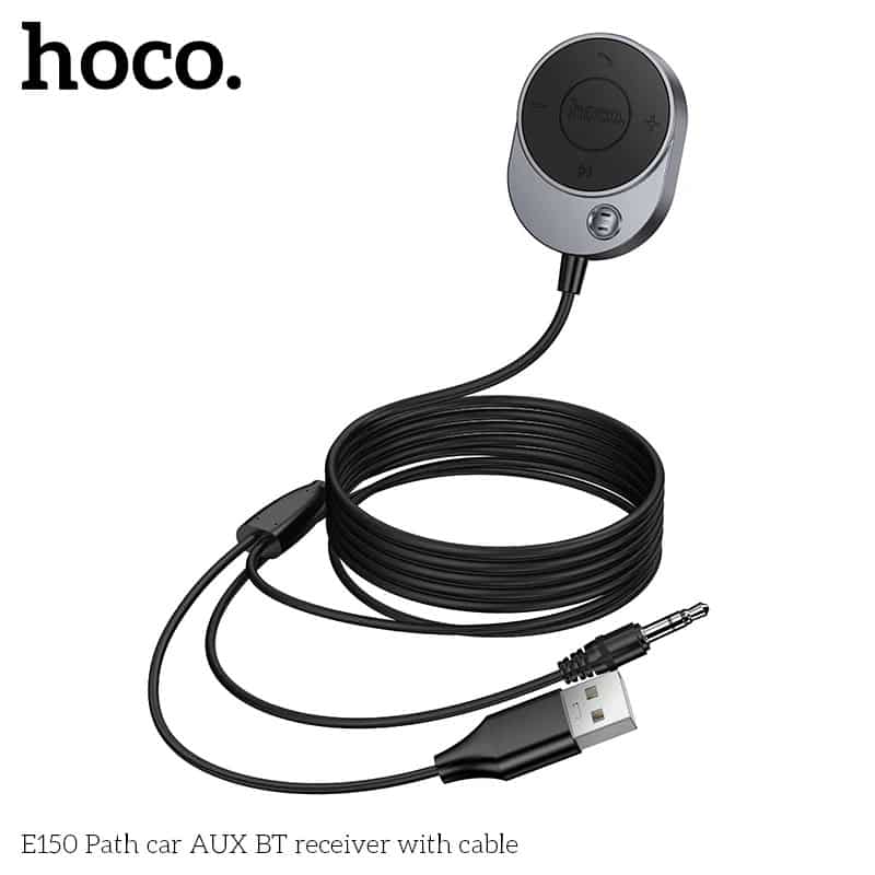 HOCO E150 Auto AUX Bluetooth 5.4 Receiver