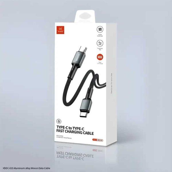Xundd Xddc-033 60W Type-C To Type-C Fast Charging Cable - 1M