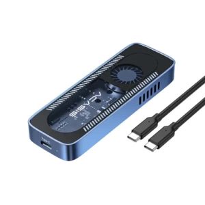 Acasis EC-6608Air 10Gbps M.2 NVMe SSD Enclosure With Built-in Cooling Fan