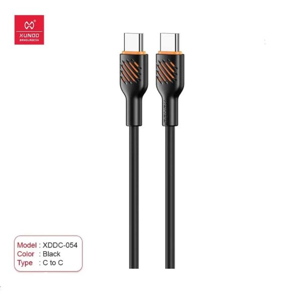 Xundd XDDC-054 60w Type C to Type C Fast Charging Cable Xundd XDDC-054 60w Type C to Type C Fast Charging Cable