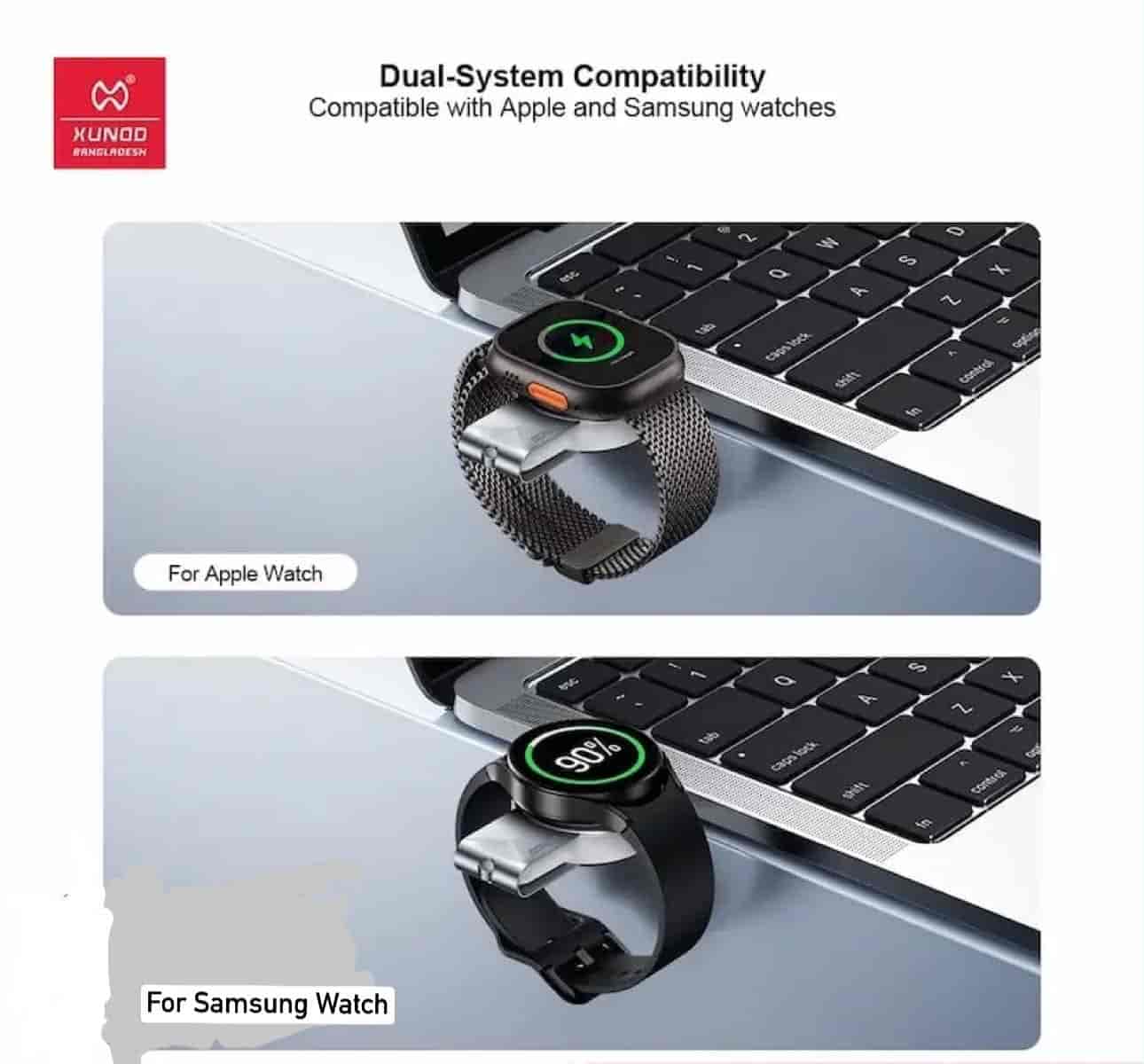 XUNDD XDCH-119 Magnetic Apple & Samsung Watch Charger
