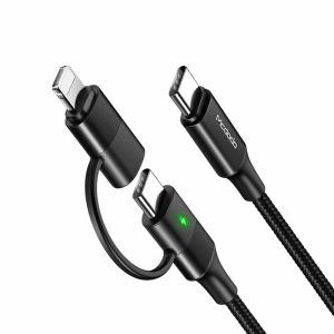 Mcdodo CA-712 60W 2 in 1 PD Fast Charge Data Cable - 1.2M