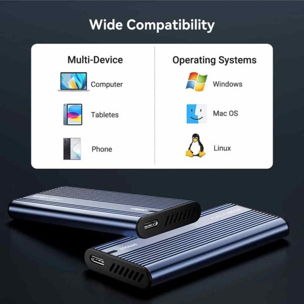 Acasis EC-4701 10Gbps M.2 NVMe SSD Enclosure