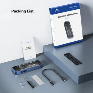 Acasis EC-6608Air 10Gbps M.2 NVMe SSD Enclosure With Built-in Cooling Fan