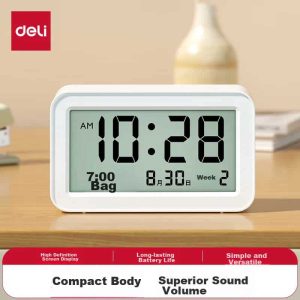 Deli LE102 Multifunctional Electronic Alarm Clock