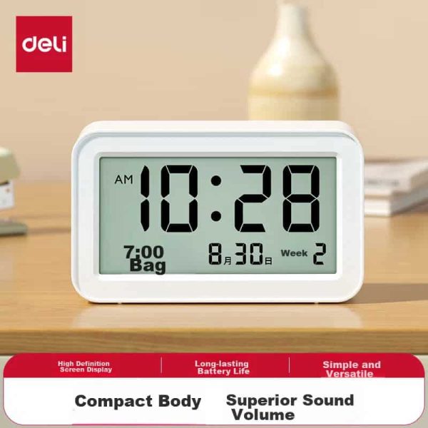 Deli LE102 Multifunctional Electronic Alarm Clock