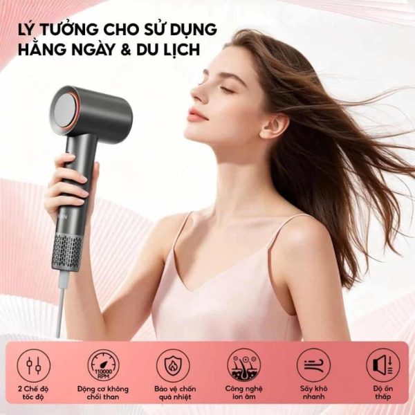 Xiaomi Enchen Air 8 High-Speed ​​Hair Dryer - 8 Flexible Drying Modes