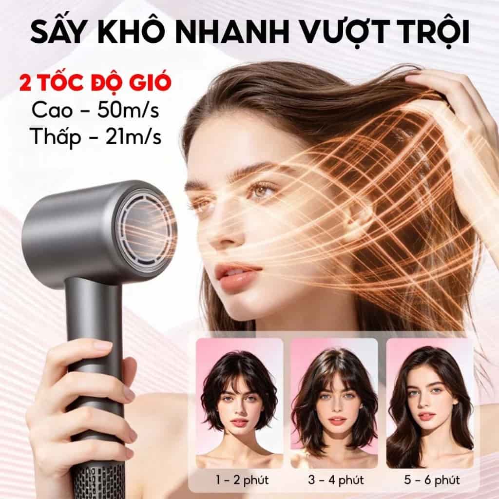 Xiaomi Enchen Air 8 High-Speed ​​Hair Dryer - 8 Flexible Drying Modes