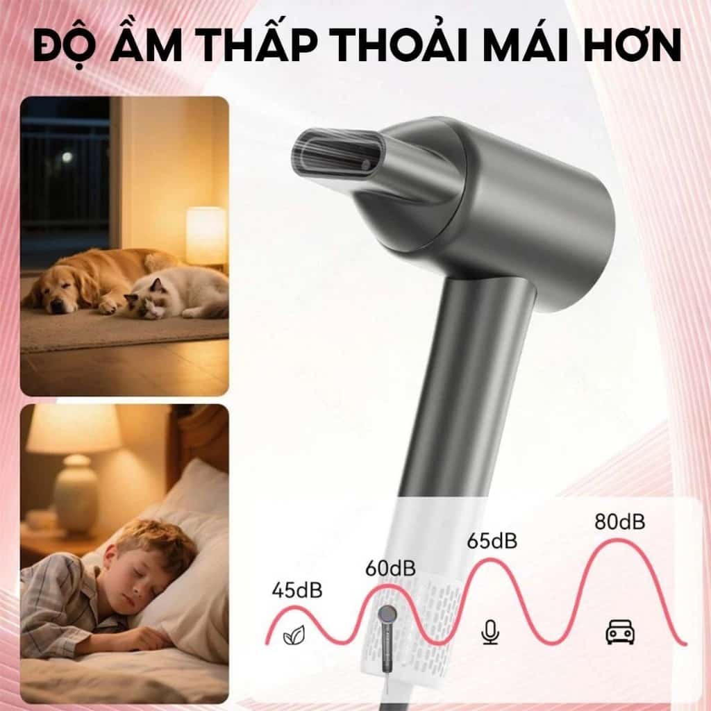 Xiaomi Enchen Air 8 High-Speed ​​Hair Dryer - 8 Flexible Drying Modes