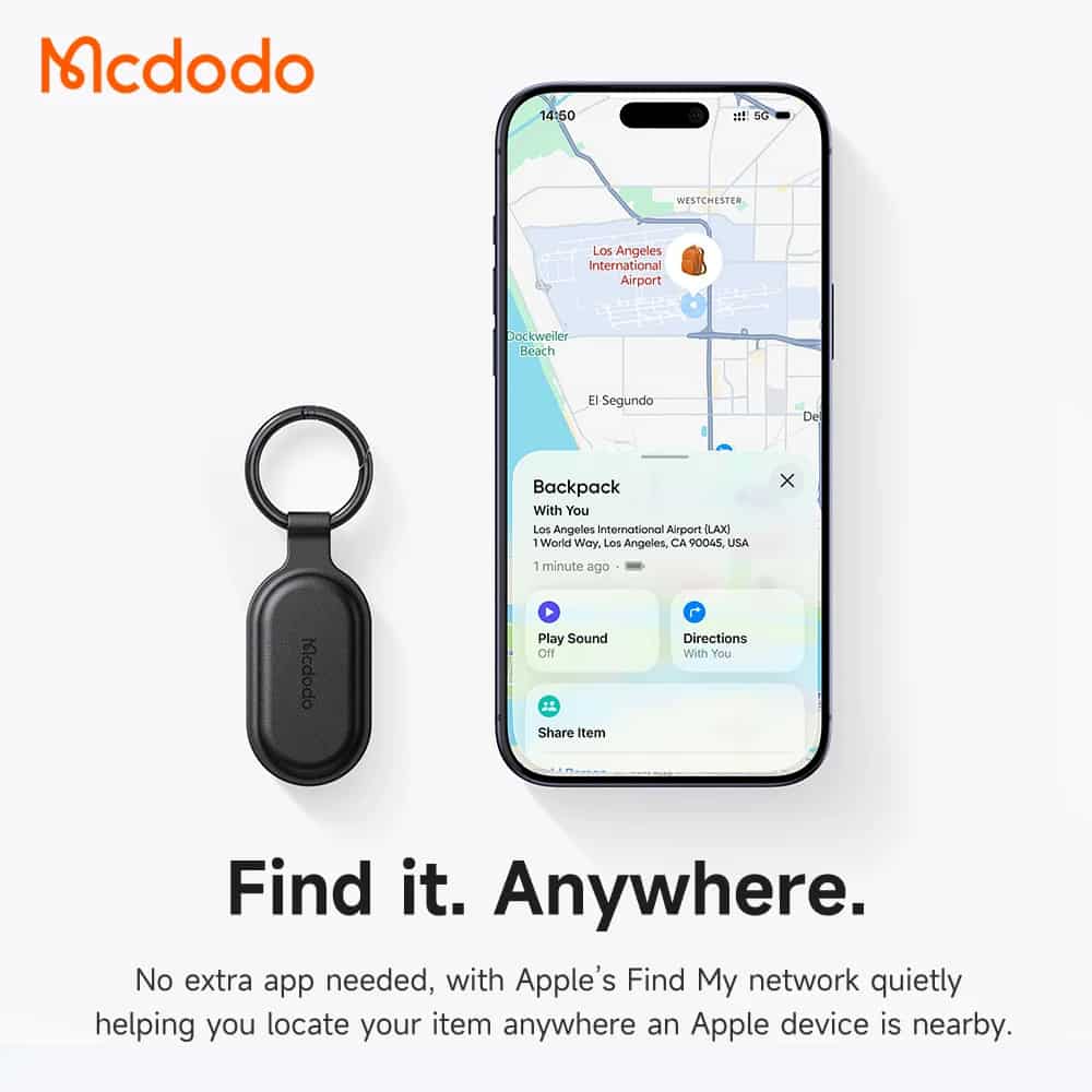 Mcdodo AT-3841 Napa Pro series Portable Keyring Find My Locator