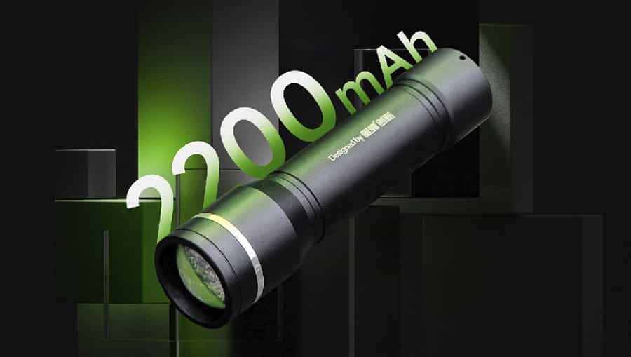 Xiaomi Beebest Fz103 Flashlight 1000lm 2200mAh Battery
