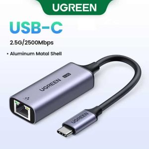 UGREEN CM648 USB-C to RJ45 2.5G Ethernet Adapter (25052)