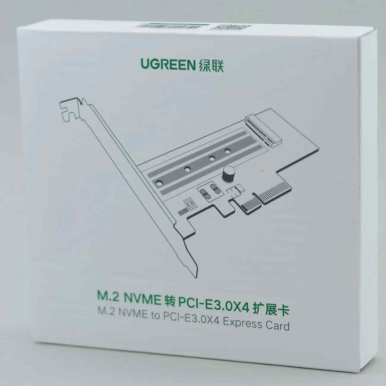 UGREEN CM302 M.2 NVME to PCI-E3.0X4 Express Card - 70503
