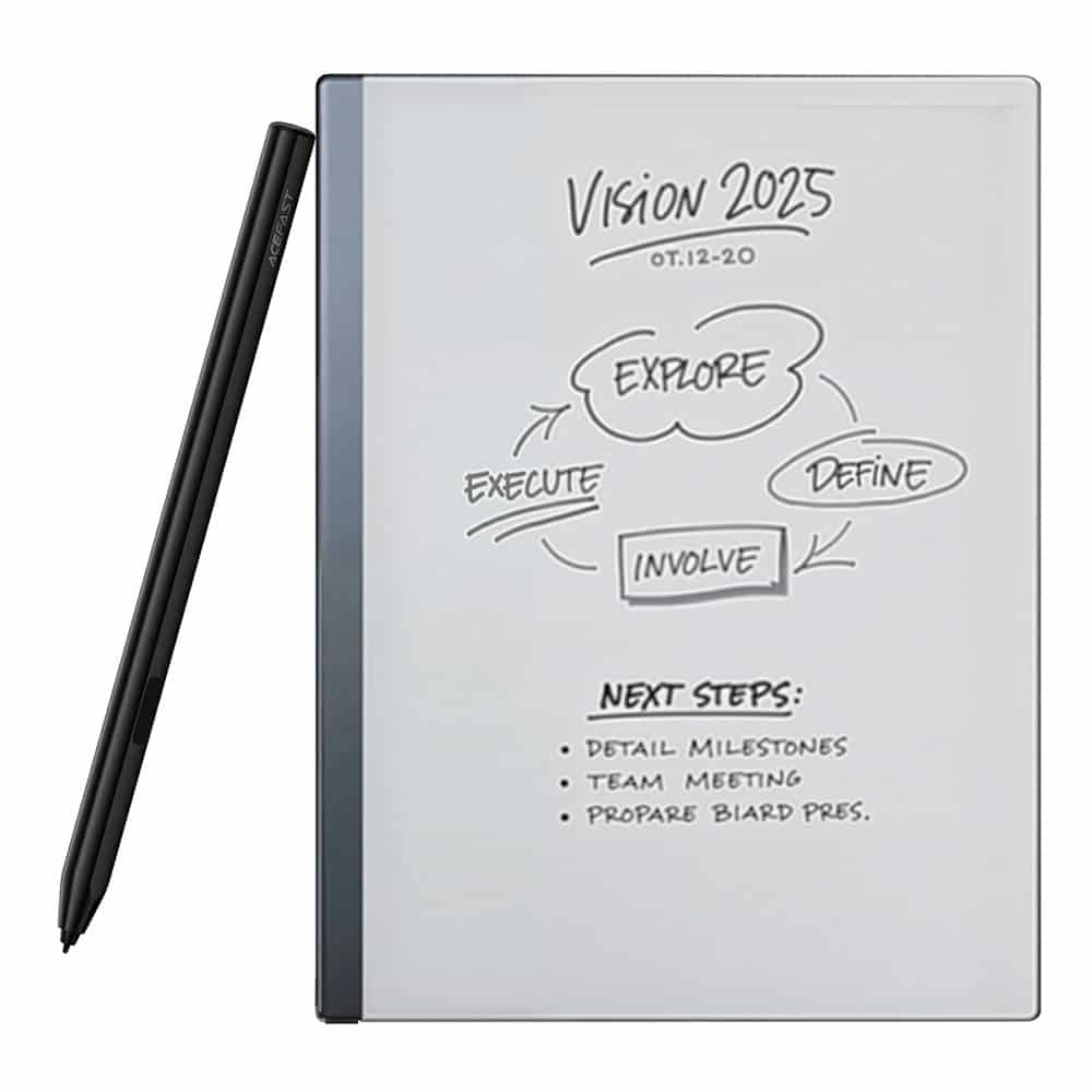 ACEFAST V4 Electromagnetic Pen Working With Amazon Kindle / Samsung Galaxy Tab