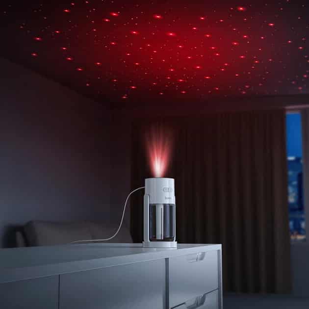 Hoco HX34 2-in-1 Starry Night Light & Humidifier - 280ML