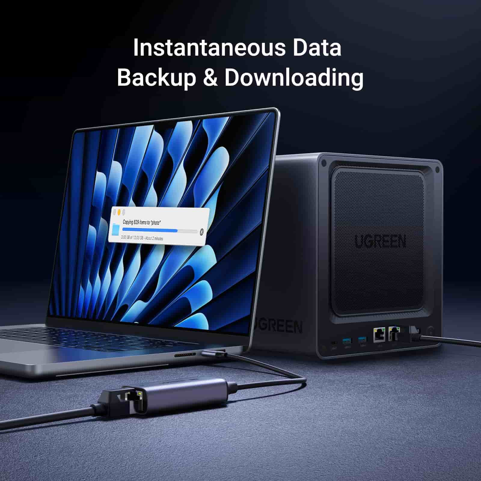 UGREEN CM648 USB-C to RJ45 2.5G Ethernet Adapter (25052)