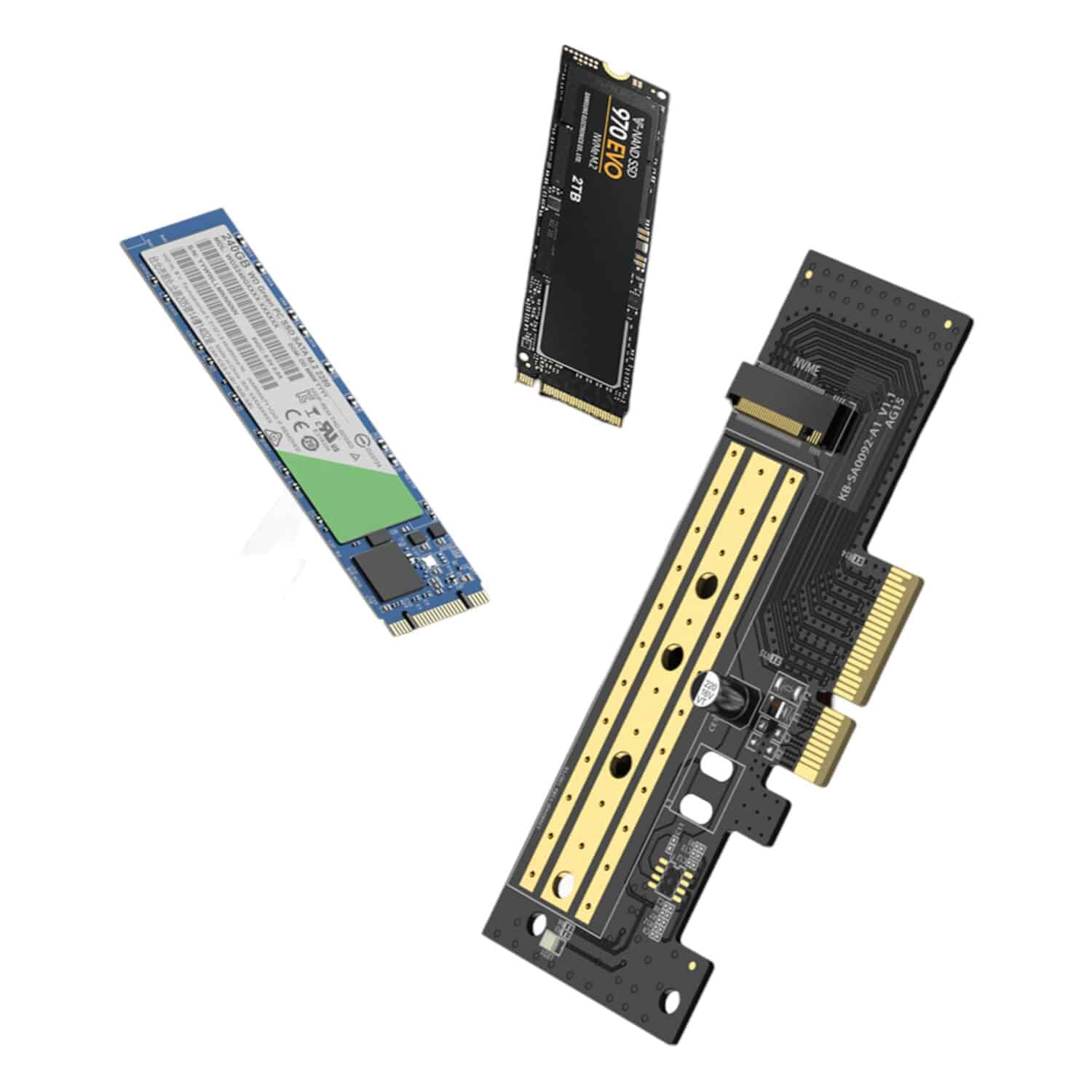 UGREEN CM302 M.2 NVME to PCI-E3.0X4 Express Card - 70503