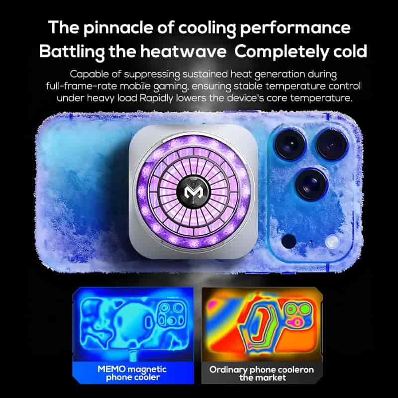 MEMO CX21 Semiconductor Phone Cooler 18w Fast Ice Cooling