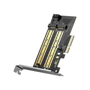 UGREEN CM302 M.2 SATA+M.2 NVMe to PCI-E 3.0 X4 Expansion Card – 70504