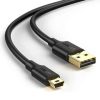 Ugreen US132 USB 2.0 A Male to Mini 5 Pin Male Cable - 1M/3M