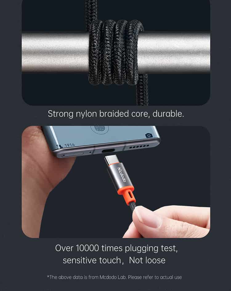 Mcdodo CA-0820 Type-C to 3.5mm AUX Audio Cable - 1.2m