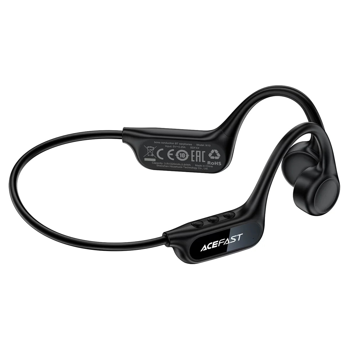 Acefast N10 Bone Conduction Bluetooth Earphones Built-In 8GB Storage