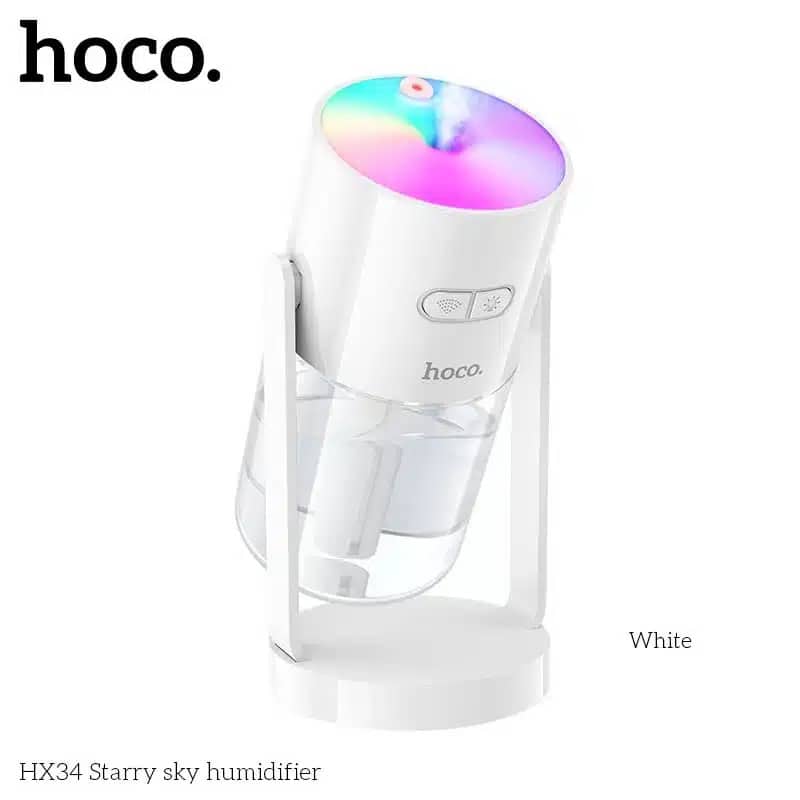 Hoco HX34 2-in-1 Starry Night Light & Humidifier - 280ML
