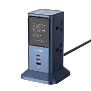 Ldnio SC2-1 45W Tower Extension Power Socket 2500W