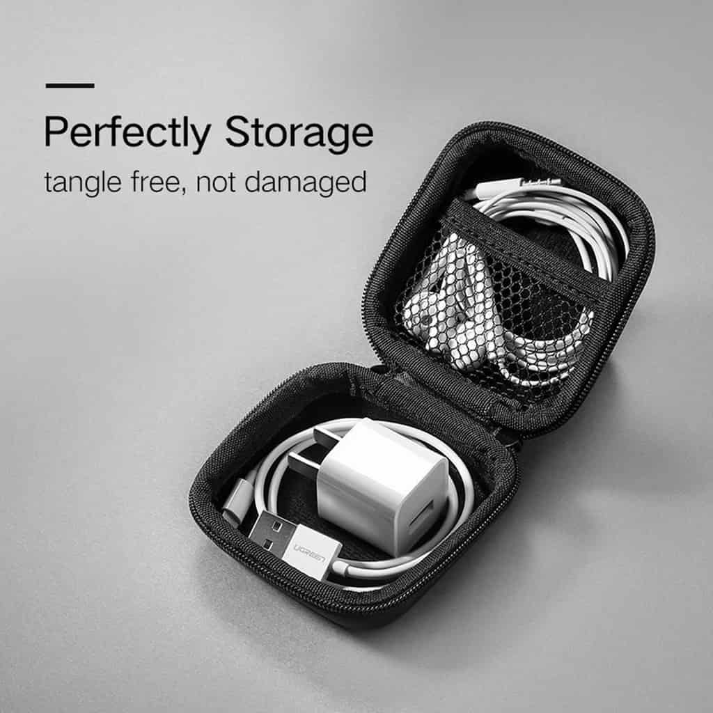 UGREEN LP128 Earphone Carrying Case Bag (Fabric)