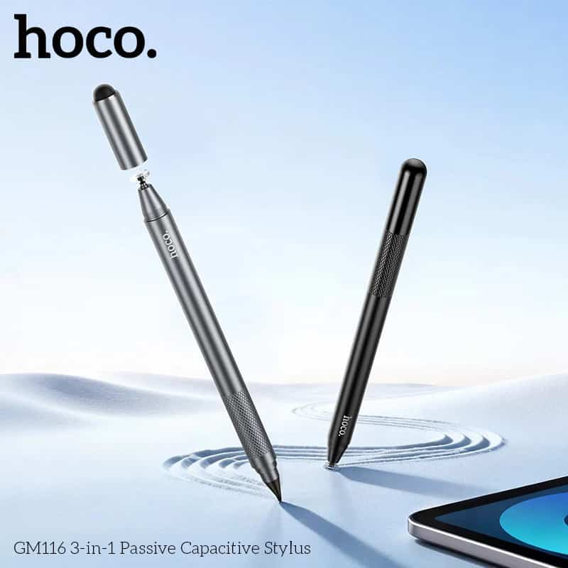 HOCO GM116 3-in-1 Passive Capacitive Stylus Pen