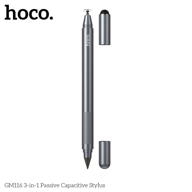HOCO GM116 3-in-1 Passive Capacitive Stylus Pen
