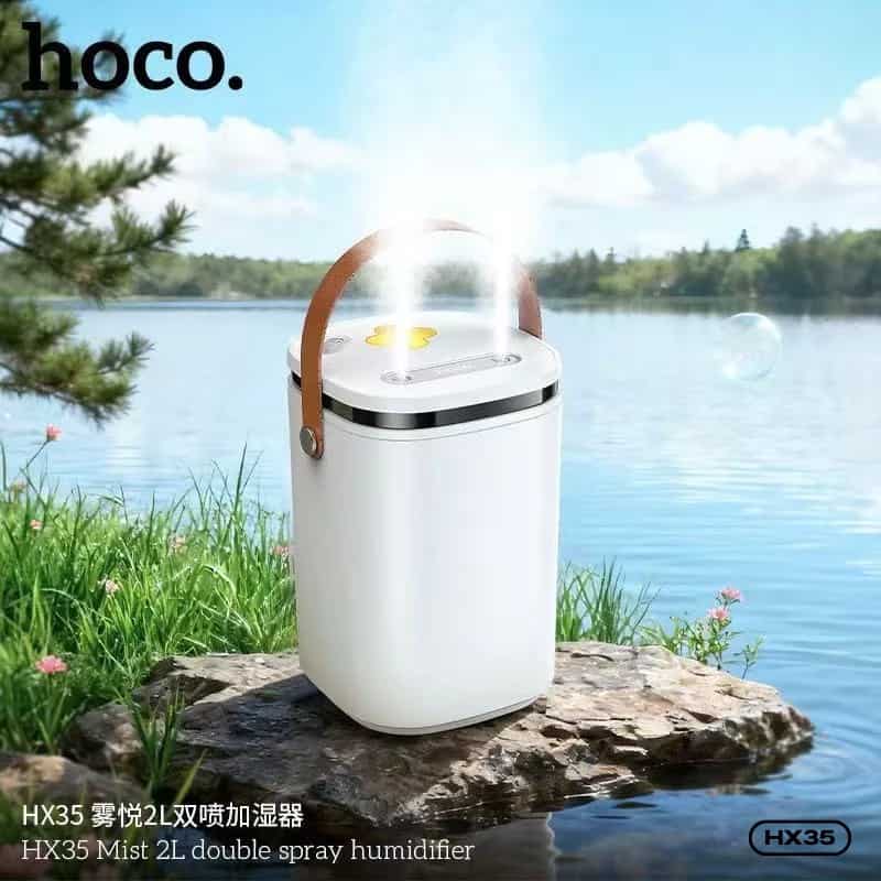 HOCO HX35 Nano Mist Double Spray Portable Humidifier - 2L