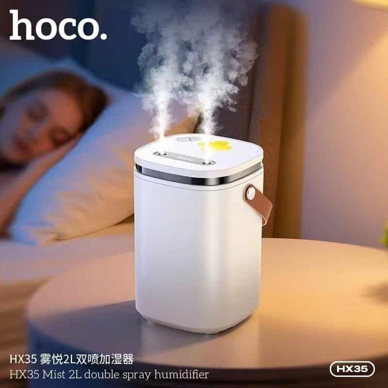 HOCO HX35 Nano Mist Double Spray Portable Humidifier - 2L